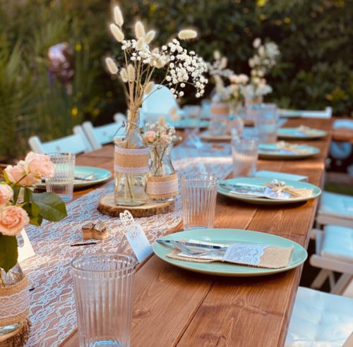 Tisch Rustic Brown